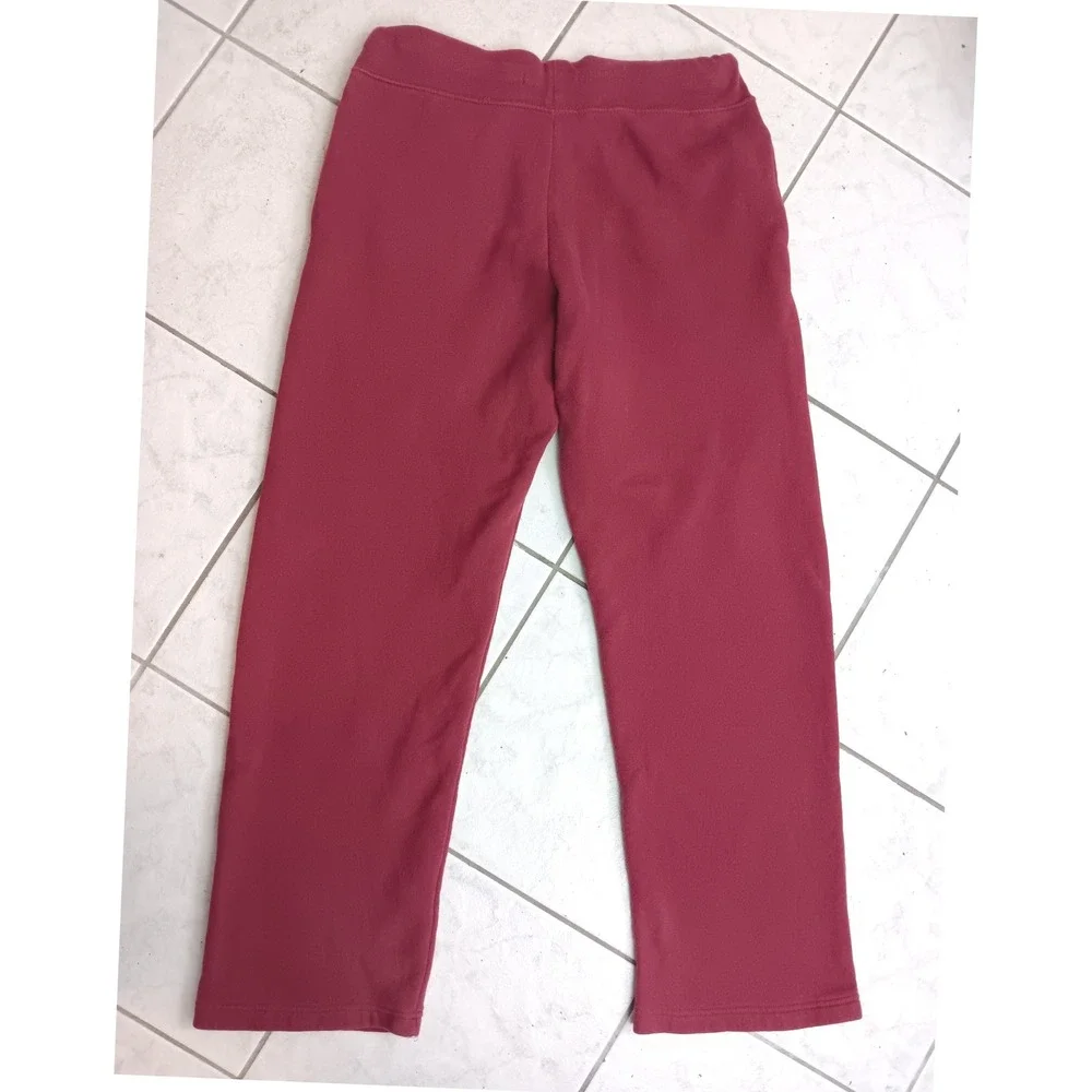 Maroon‎ BC Eagles Sweatpants Joggers Mens Large Drawstring Logo Athletic